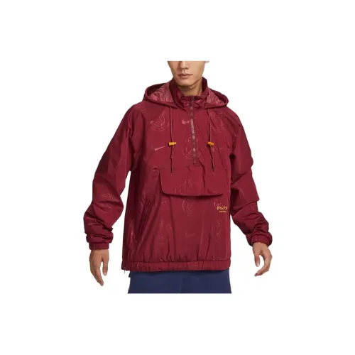 Nike Red Men's Jackets Найк Красный Мужские Куртки