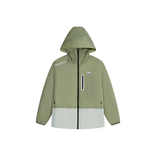 KAPPA Ветрозащитный тренч мужской зеленый