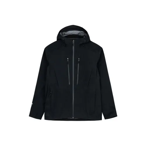 ANTA Champion Series Водонепроницаемый Ветрозащитный и Устойчивый к Износу Ветровка Мужской Черный