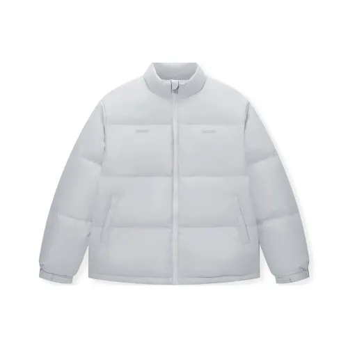 BONELESS Cut Down Jacket Unisex Light Gray BONELESS Cut пуховик унисекс светлый серый