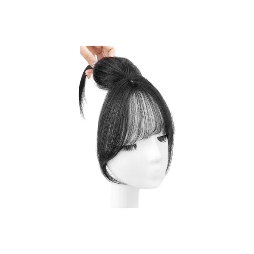 MUNINGFEI 3D Французские Bangs Волосы Замена Патч Парики Кокетливый стиль Корейский стиль