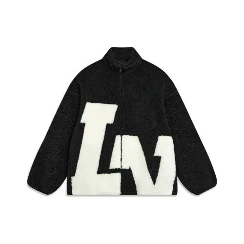 LINING Sports Fashion Collection Черный Унисекс Объемные куртки (пуфы)
