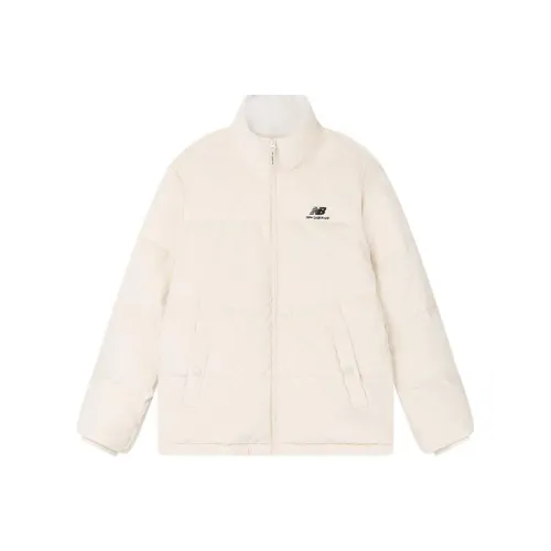 New Balance совместный бренд UNI Active пуховик унисекс экрю