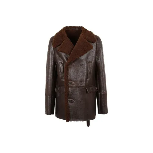 SALVATORE SANTORO Пальто Мужское Коричневое