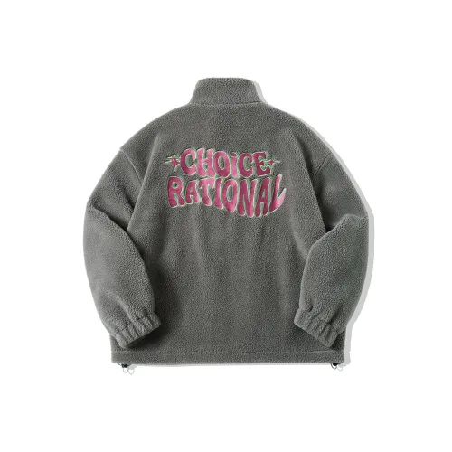 EPTISON Темно-серый Унисекс Бархатные куртки