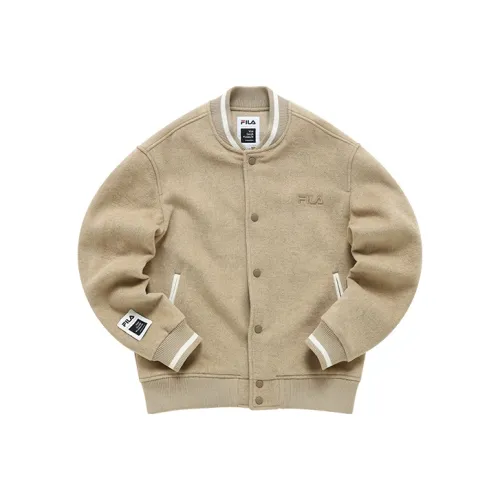 FILA Бейсбольная куртка Мужская CAMEL Фотиния Серый