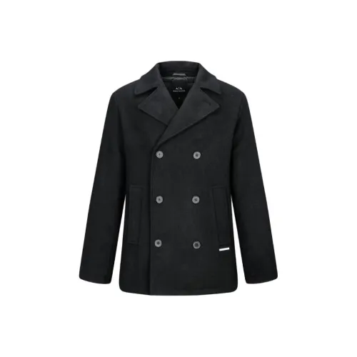 ARMANI EXCHANGEAE FW22 Пальто Мужское Черное