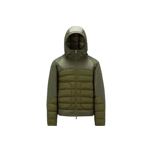 Moncler Gloas Короткий пуховик пуховик мужской армейский зеленый