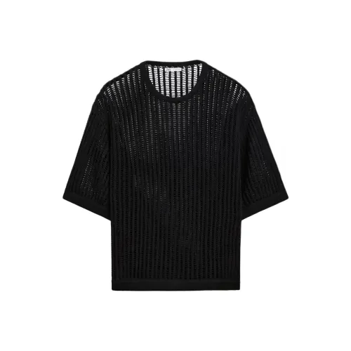 ZARA Мужские черные T-рубашки