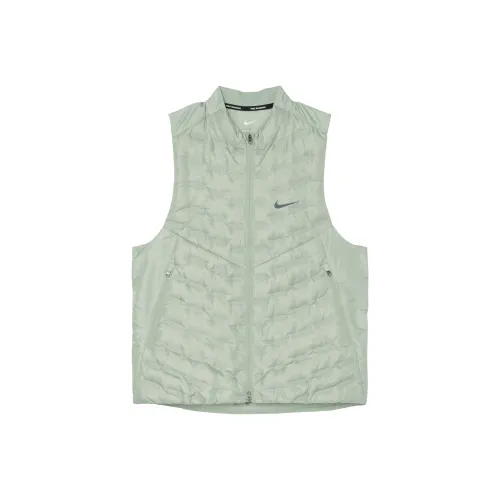 Nike Therma Fit ADV Rippel Down Running Vest Men's Light Green