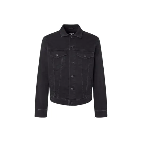 Pepe Jeans Черные Мужские Джинсовые Куртки