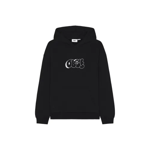 OBEY Черные Мужские Свитшоты