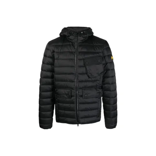 BARBOUR Черный Мужской Пуховик