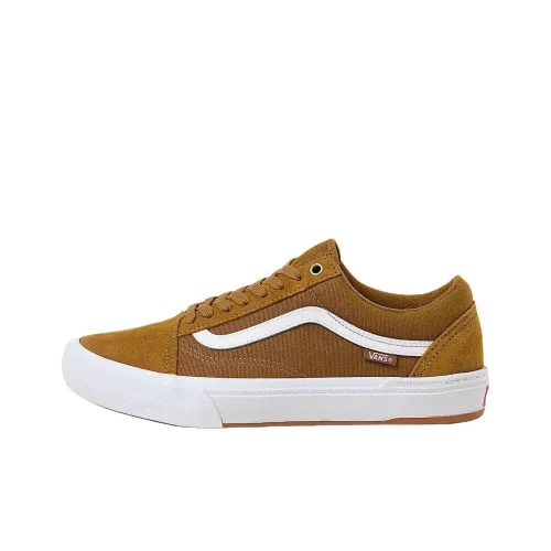 Vans BMX Old Skool Low Топ Скейтборд Кроссовки Женские Коричневый