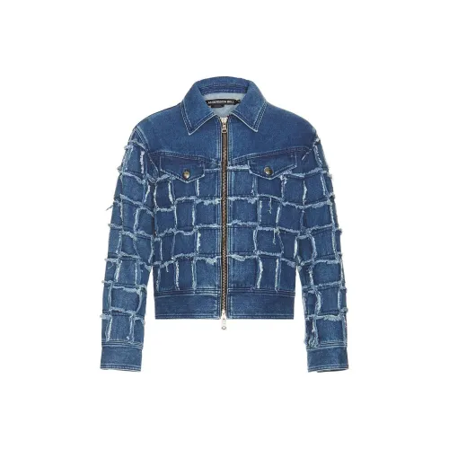 ANDERSSON BELL Коллаборация Деним Куртка Мужская Синяя