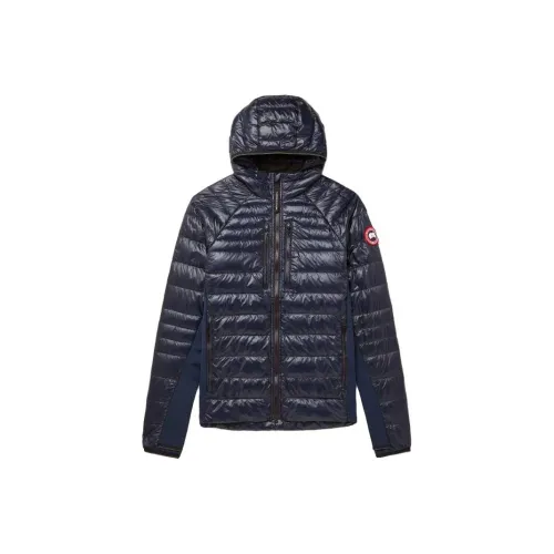 Canada Goose HyBridge Series Пуховик Пальто Мужской Синий