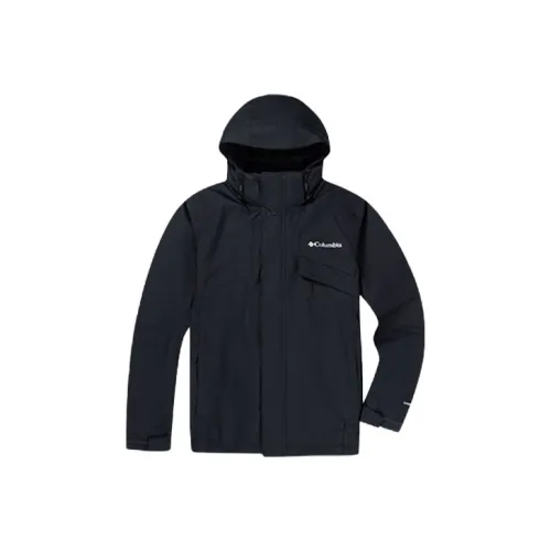 Columbia совместный бренд Куртки Пальто Унисекс Графитовый Черный