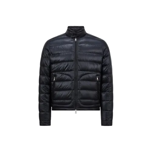 Moncler Пуховик Мужской Ночной Синий