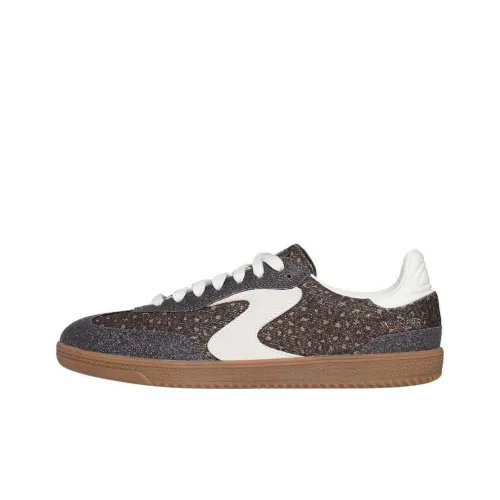 Skechers Hotshot Леопард Magic Низкий Топ Повседневная Обувь Женская Коричневый