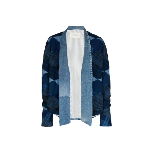 GREG LAUREN Blue Men's Jackets GREG LAUREN Синий Мужские Куртки