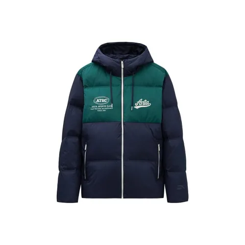 Anta Life Collection Темно-синие мужские куртки