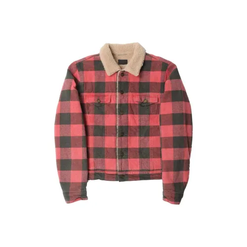 SAINT LAURENT Хлопковый пуховик Мужской Многоцветный