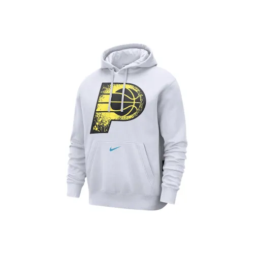 Nike x NBA Indiana PacersClub FW24 Толстовка Мужской Белый