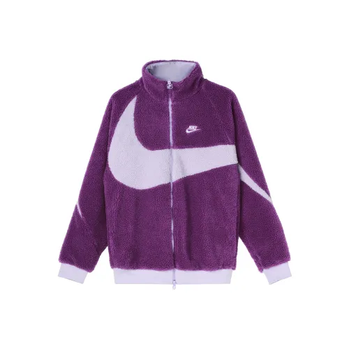 Nike Фиолетовый Мужской Бархатные куртки