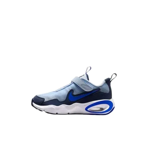 Nike Air Max Nova Abrasion Resistant Низкий Топ Детская Беговая Обувь Синяя Детская