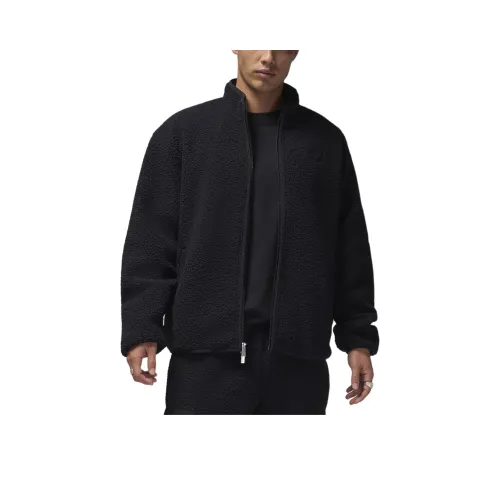 Jordan Flight Fleece FW24 Куртки и Пальто Мужской Черный