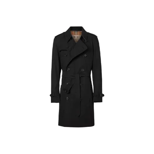 Burberry Черное Мужское Пальто