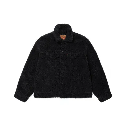 Levis Черные Мужские Бархатные Куртки