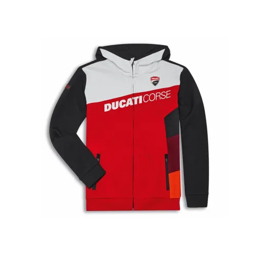 Куртки и пальто Ducati унисекс красного цвета