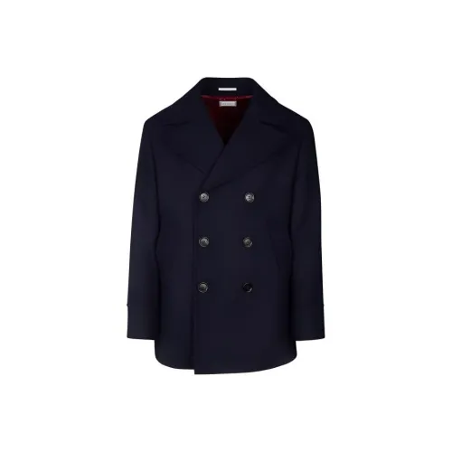 BRUNELLO CUCINELLI Куртка Мужская Морской Синий