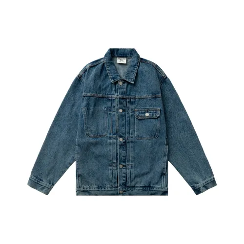 Borderless BDLS Denim Jacket Unisex Light Blue (Borderless BDLS Деним Куртка Унисекс Светло-Синий)