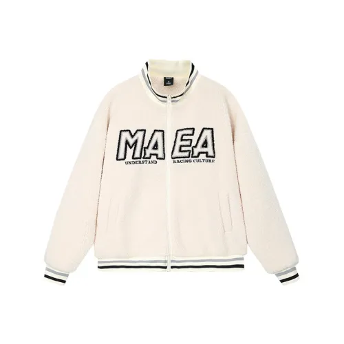 MAEA Буква Воротник-стойка Свободный крой Пуховая куртка Унисекс