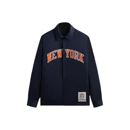 KITH x New York Knicks FW24 Ginza Куртка Мужская Midnight Blue