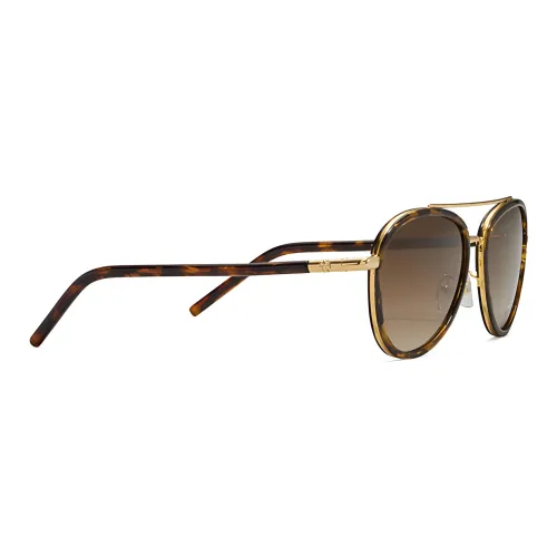 Tory Burch Солнцезащитные очки Коричневый Унисекс