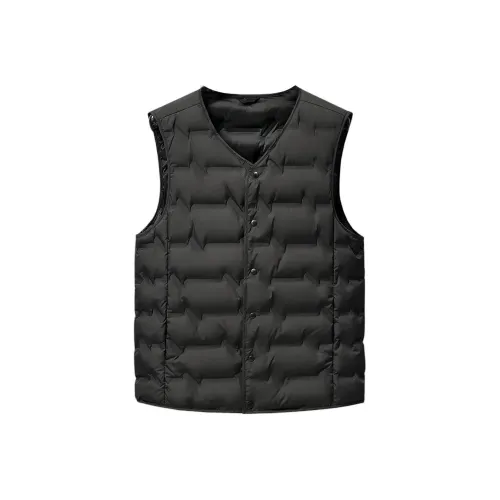 YAYA Черный Мужской Пуховый жилет