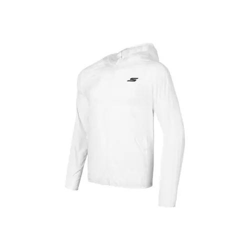 Skechers Bright White/0019 Мужская одежда для защиты от солнца