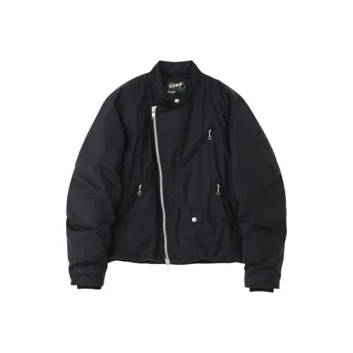 NANGA Schott Collaboration Черный Мужской Пуховик