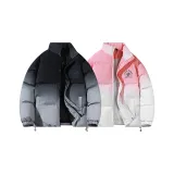 2 пачки (Черный хлопковый пуховик + Розовый хлопковый пуховик)