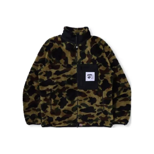 A BATHING APE Мужские бархатные куртки