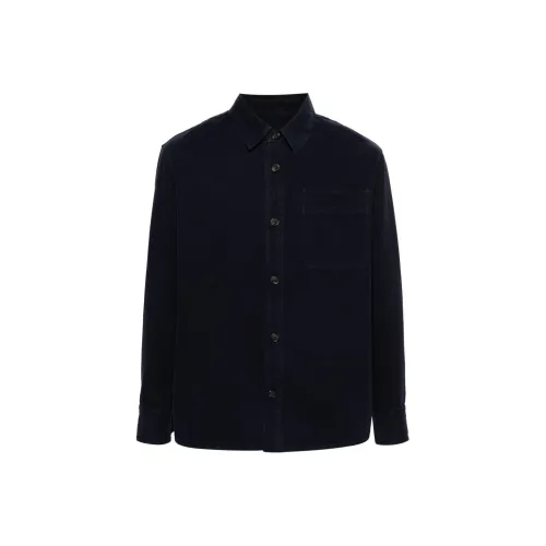 A.P.C FW24 Куртки и Пальто Мужской Морской Синий