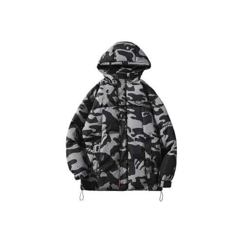 Rabbit House Battleship Камуфляж Мужские Пуховики