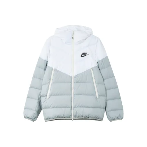 Nike Белый Мужской Пуховик