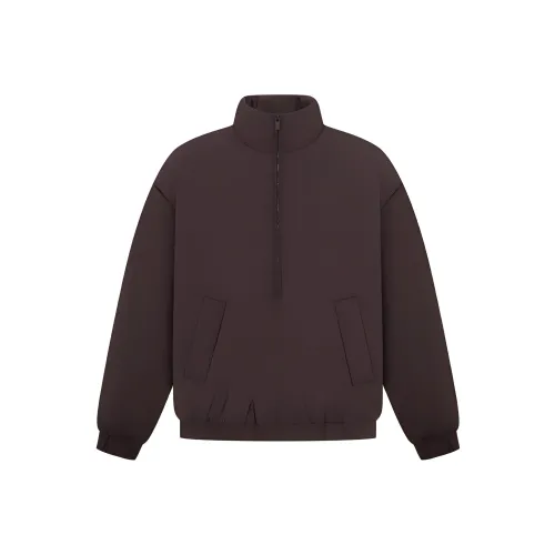 Fear Of God Essentials SS23 Хлопковый пуховик Мужской Сливовый