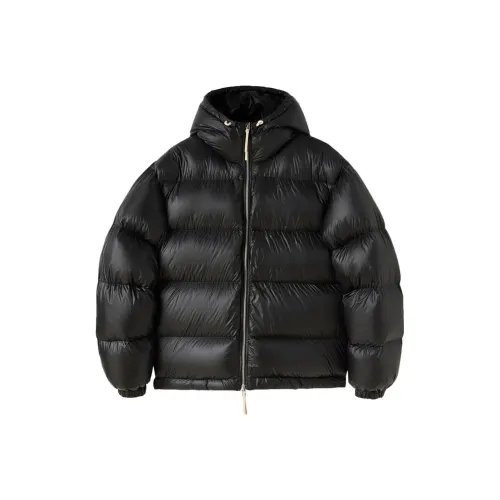 JIL SANDER Мужские черные пуховики