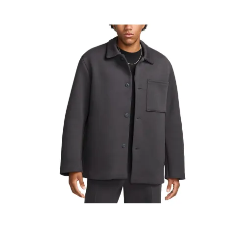 nike Tech Fleece Shacket Куртки Пальто Мужской Антрацит