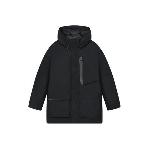 FILA Глубокий Черный Мужской Пуховик